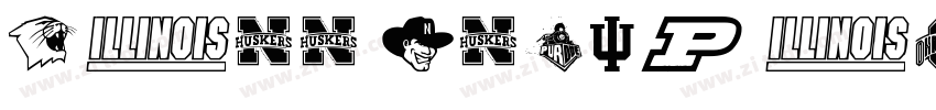 NCAA Bates College B字体转换